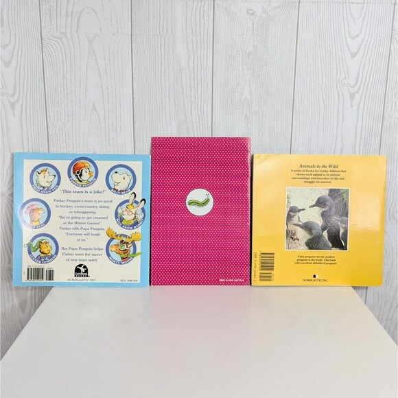 Three Penguin Books Parker Penguin Animals In The Wild Penguins Through The Year - Picture 2 of 4